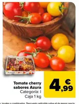 Carrefour Tomate cherry sabores oferta