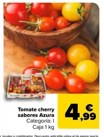 Carrefour Tomate cherry sabores oferta