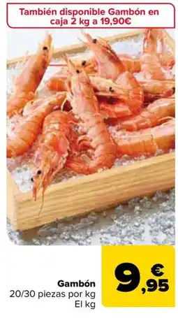 Carrefour Gambón oferta