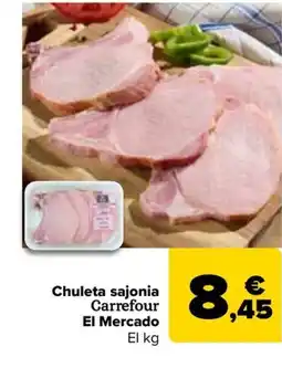 Carrefour Chuleta sajonia oferta
