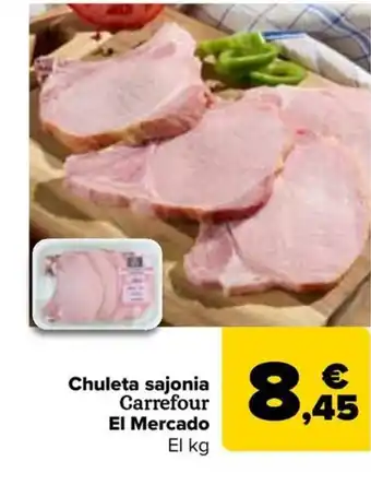 Carrefour Chuleta sajonia oferta