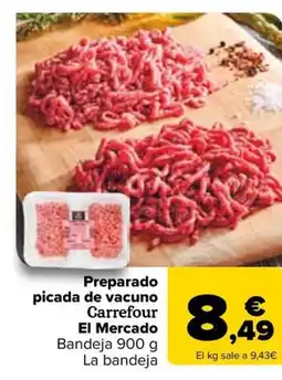 Carrefour Preparado picada de vacuno oferta