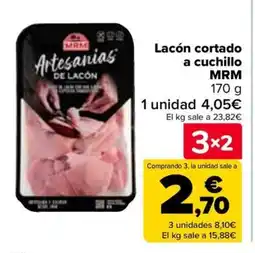 Carrefour MRM Lacón cortado a cuchillo oferta