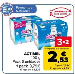 Carrefour ACTIMEL oferta