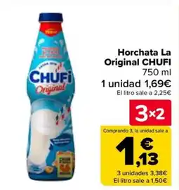 Carrefour CHUFI Horchata La Original oferta