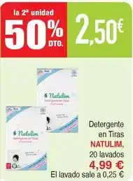 Masymas Natulim - detergente en tiras oferta