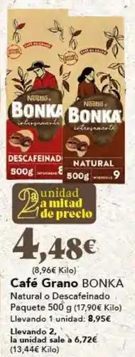 Gadis Bonka - café grano oferta