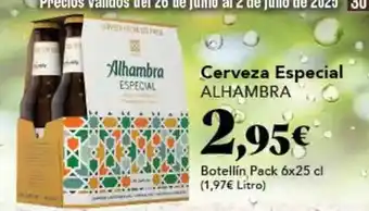Gadis Alhambra - cerveza especial oferta