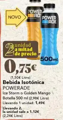 Gadis Powerade - bebida isotonica oferta