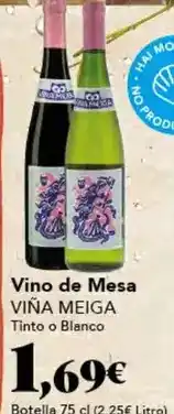 Gadis Viña bemposta - vino de mesa oferta