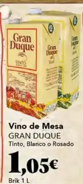 Gadis Gran duque - vino de mesa oferta