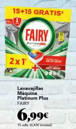 Gadis Fairy - lavavajillas máquina platinum plus oferta