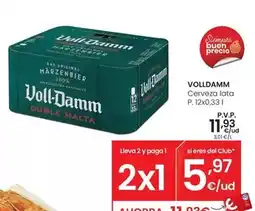 Eroski Voll-damm - cerveza lata oferta