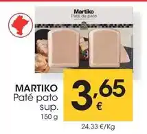 Eroski Martiko - paté pato sup oferta
