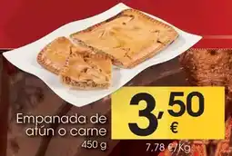 Eroski Empanada de atun o carne oferta