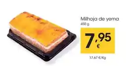 Eroski Milhoja de yema oferta