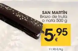 Eroski San - brazo de trufa o nata oferta