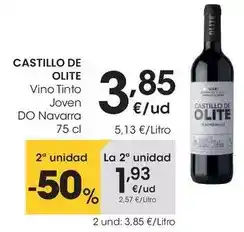 Eroski Castillo de olite - vino tinto joven do navarra oferta