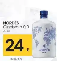 Eroski Nordes - ginebra o 0,0 oferta
