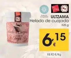 Eroski Ultzama - helado de cuajada oferta