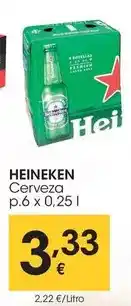 Eroski Heineken - cerveza oferta