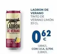 CashDiplo Ladrón de manzanas - tinto de verano limon oferta