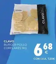 CashDiplo Clavo - burger pollo corflakes oferta