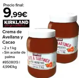 Costco Palma - crema de avellana y cacao oferta