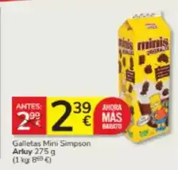 Consum Mas - galletas mini oferta