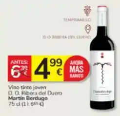 Consum Tempranillo - vino tinto joven d.o. ribera del duero oferta