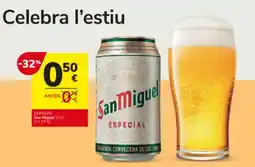 Consum San miguel - cerveza especial oferta