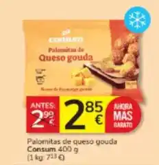 Consum Consum - palomitas de queso gouda oferta