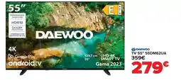 Carrefour Daewoo - tv 55 55dm62ua oferta