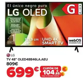 Carrefour Lg - tv 48 oled48b46la.aeu oferta