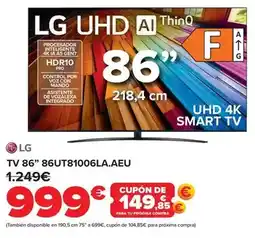 Carrefour Lg - tv 86 86ut81006la.aeu oferta