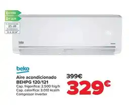 Carrefour Beko - aire acondicionado behpg 120/121 oferta