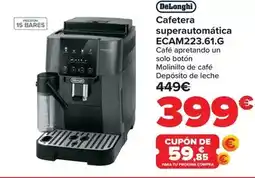 Carrefour Delonghi - cafetera superautomã¡tica ecam223.61.g oferta