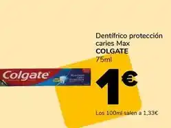 Supeco Colgate - dentífrico protección caries max oferta