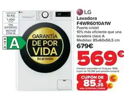 Carrefour Lg - lavadora f4wr6010a1w oferta