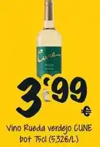 Cash Fresh Cune - vino rueda verdejo oferta