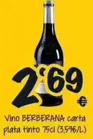 Cash Fresh Berberana - vino plata tinto oferta