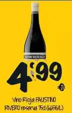 Cash Fresh Faustino rivero - vino rioja oferta
