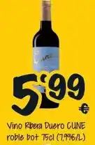 Cash Fresh Cune - vino ribera duero oferta