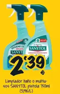 Cash Fresh Sanytol - limpiador baño o multiu oferta