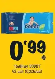 Cash Fresh Dodot - toallitas oferta