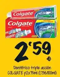 Cash Fresh Colgate - dentifrico triple accion oferta