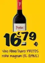 Cash Fresh Protos - vino ribera duero roble magnum oferta