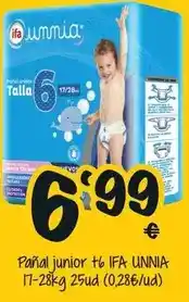 Cash Fresh Ifa unnia - panal junior t6 oferta