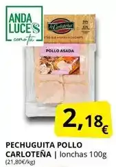 Supermercados MAS Anda - pechuguita pollo oferta