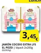 Supermercados MAS Elpozo - jamon cocido extra lfs oferta